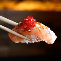 Aburi no Sake nigiri