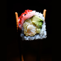 Ebi tempura uramaki